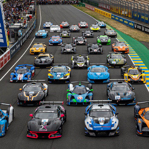 Ligier European Series Le Mans collective picture