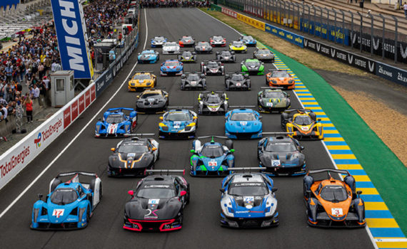 Ligier European Series Le Mans collective picture